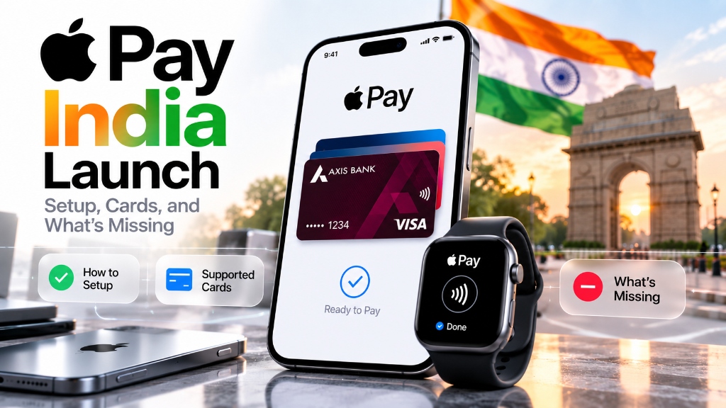 Apple Pay India launch setup and contactless NFC payment on iPhone