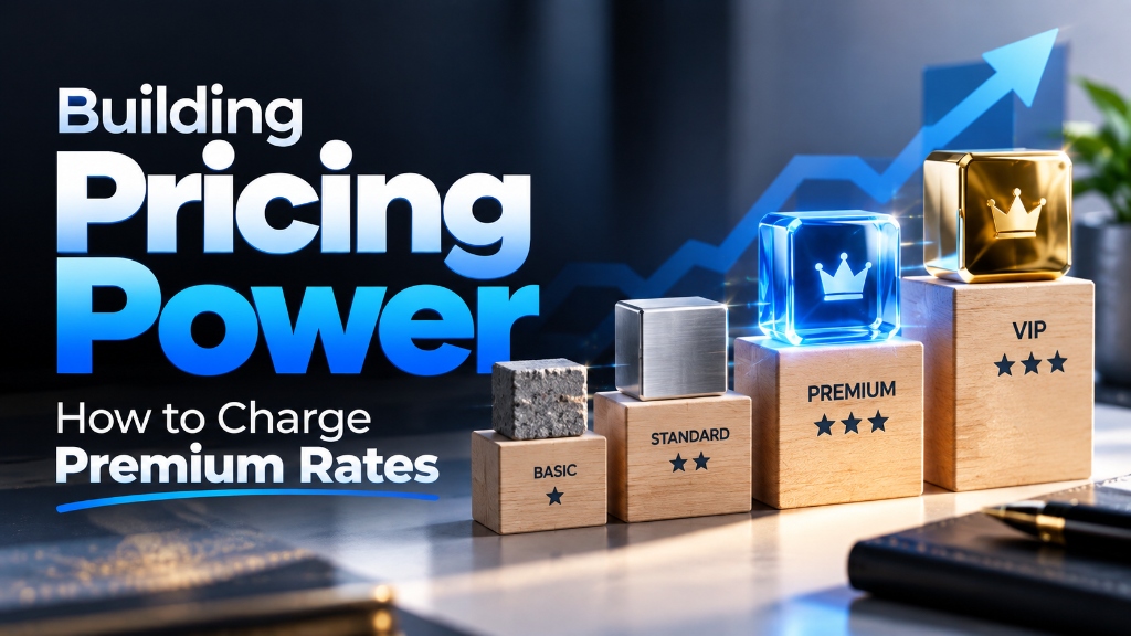 Building Pricing Power: How to Charge Premium Rates