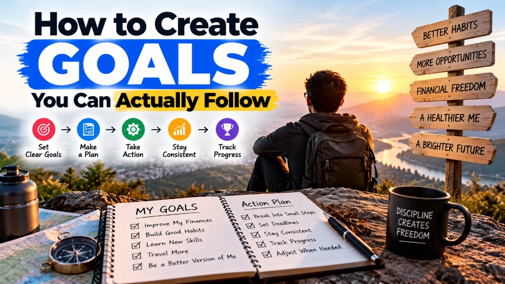 How to Create Goals You Can Actually Follow - Action plan and goal setting framework