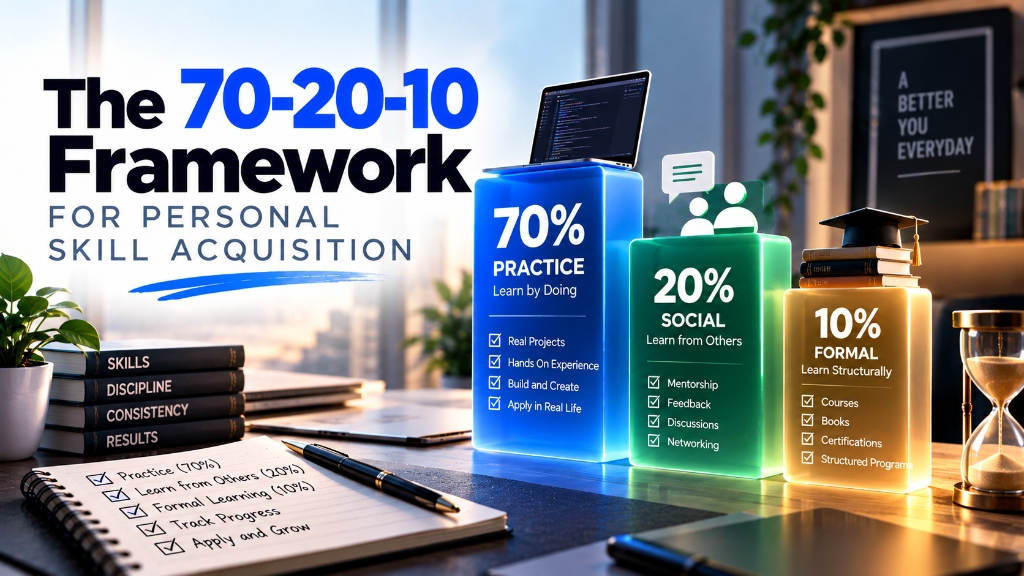 The 70-20-10 Framework for Personal Skill Acquisition
